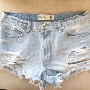 Abercrombie Jean Shorts